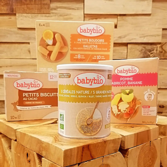 Babybio Μπισκότα Petits Beurre 120gr για 12+ μηνών