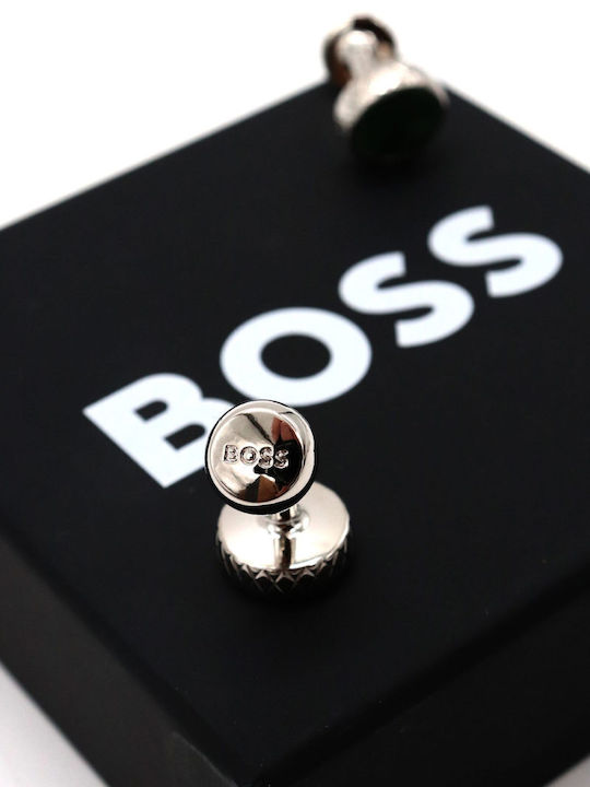 Boss Cufflinks in Green Color