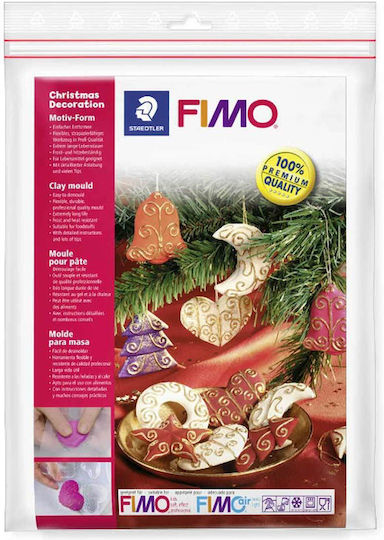 Staedtler Christmas Decoration Καλούπι Σιλικόνης για Πηλό