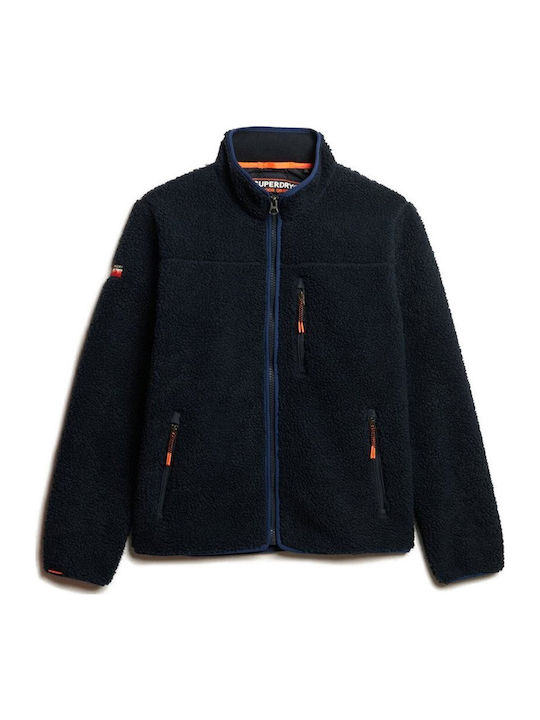 Men's Fleece Cardigan Eclipse Navy