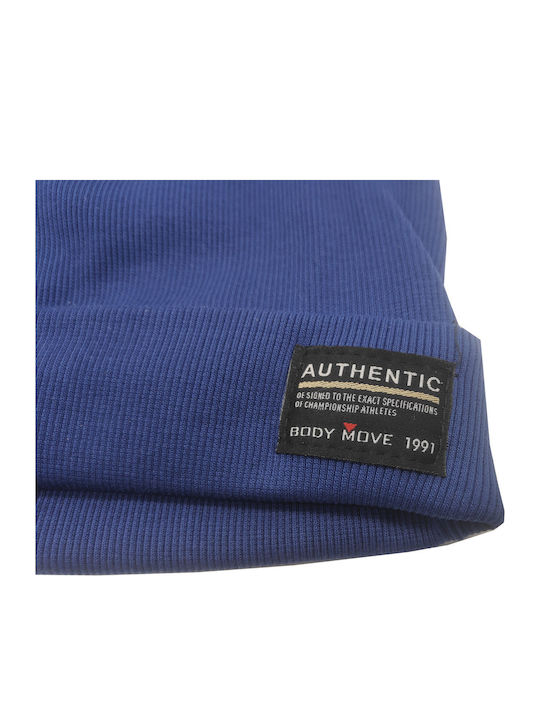 Beanie Unisex Beanie Knitted in Blue color