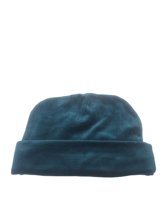 Beanie Unisex Σκούφος Πλεκτός σε Τιρκουάζ χρώμα