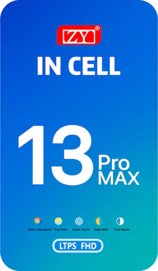O ecran Incell Ζυ cu Mecanism Tactil pentru iPhone 13 Pro Max (Negru)