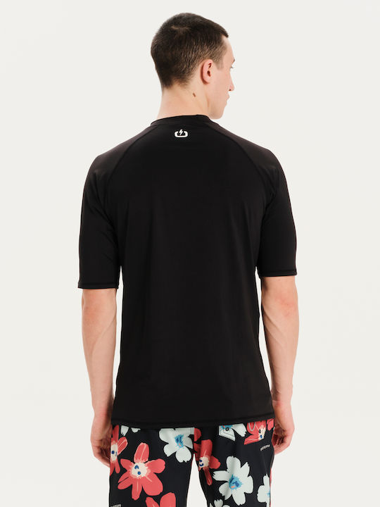 Emerson Men's Short Sleeve Sun Protection Shirt Black