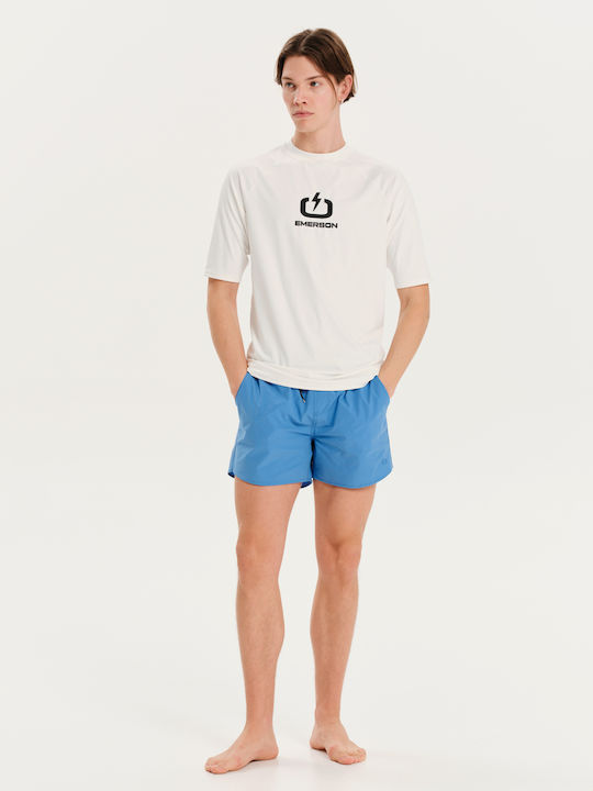 Emerson Men's Short Sleeve Sun Protection Shirt White
