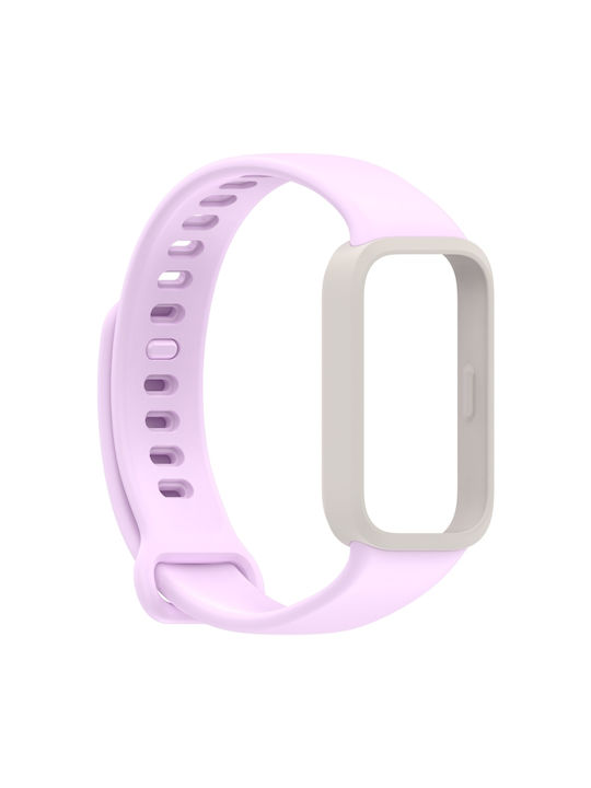 Λουράκι Σιλικόνης Μπεζ (Redmi Band 3, Xiaomi Smart Band 9 Active)