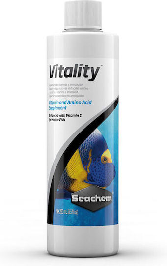 Seachem Vitality Водно подобрително средство за подсилване на витамини 250мл