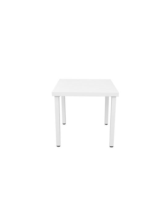 Dining Set for Small Outdoor Spaces Jurdan 3 Pieces White