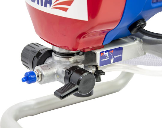 Dedra Electric Paint Spray Gun 650W with 1.1lt Container DED7421