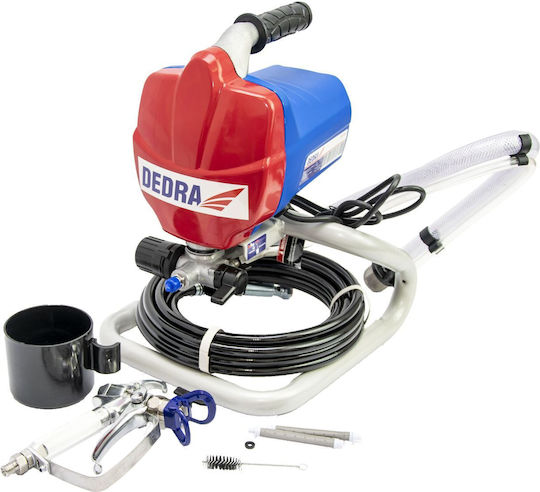 Dedra Electric Paint Spray Gun 650W with 1.1lt Container DED7421
