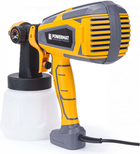 Powermat PM-PDM-600T Ηλεκτρικό Πιστόλι Βαφής 600W με Δοχείο 1lt