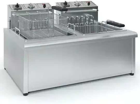 TzeTHan Fryer Electrică Double 7500W 15kW 73x50x44cm Φ1000 380V