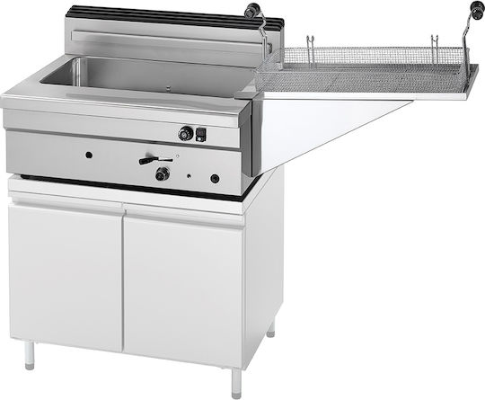 Giorik Fryer Gas 12kW Capacity 18lt 70x58x25cm