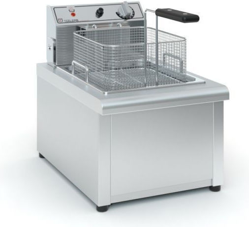 ΤζεΘάν Ηλεκτρική Φριτέζα 7.5kW Χωρητικότητας 10lt 36x52x44cm Φ700 380V/7.5kW