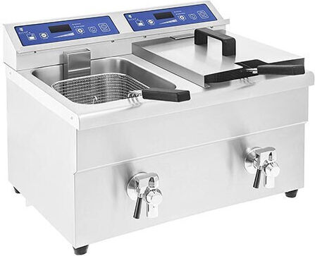 Royal Catering Elektrische Fritteuse 7kW Kapazität 7Es 39x57.5x41cm 67-01343