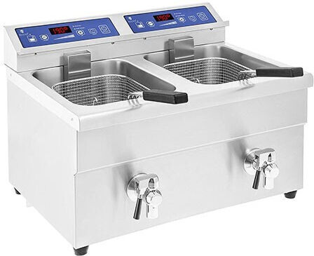 Royal Catering Elektrische Fritteuse 7kW Kapazität 7Es 39x57.5x41cm 67-01343