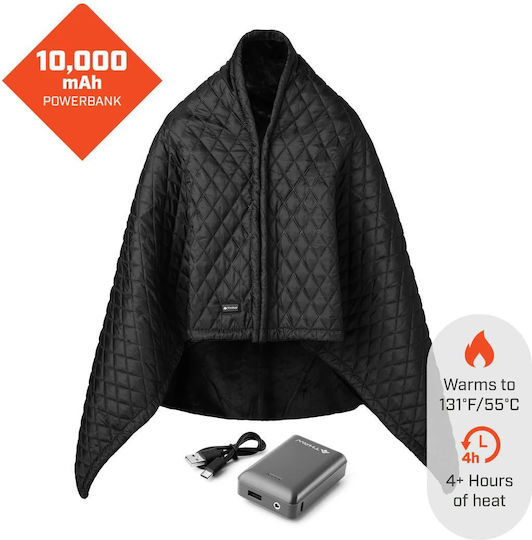 Thaw Wärmende Survival-Decke 2.0 Wiederaufladbar Mit USB-Anschluss