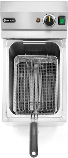 Hendi Electric Fryer 6.6kW Capacity 10lt 30.2x37.5x68.7cm Profi Line