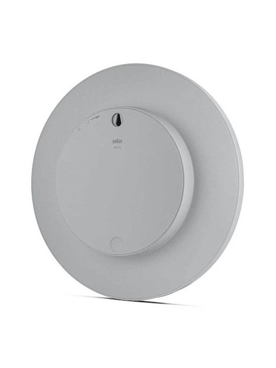 Braun Wall Clock Gray Ø30cm