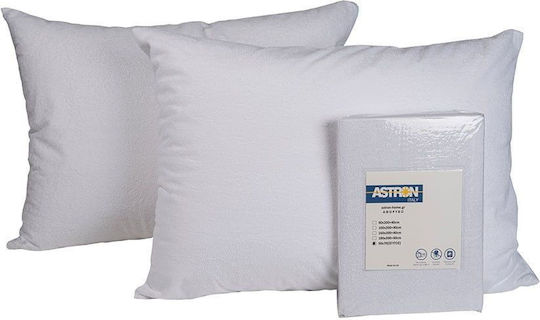 Astron Italy Set 2 Protective Hotel Pillowcases 50x70cm.