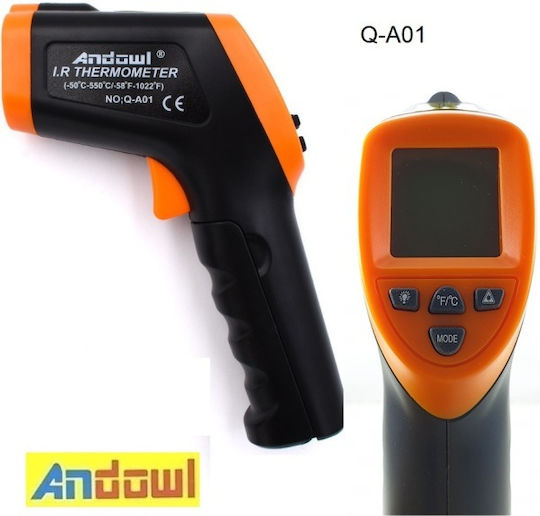 Andowl Infrarot Infrarot- und Laserthermometer