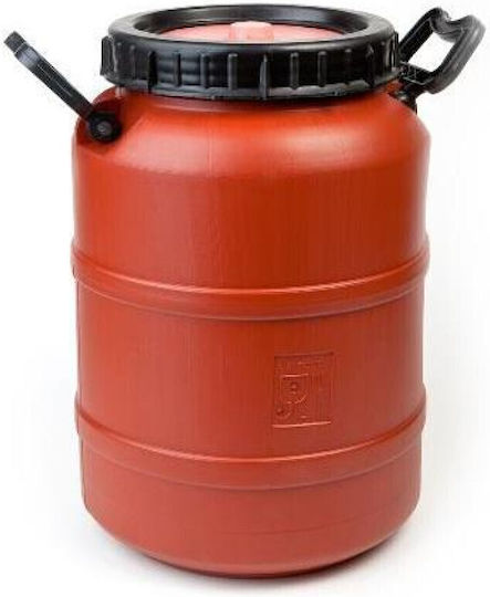 Miltoplast Barrel with Double Lid and Handles 40lt Plastic Container 40lt