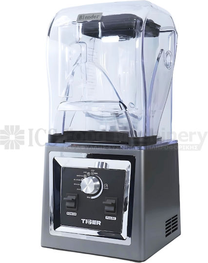 Dynamic Gb A300 Commercial Blender 2kW Gray with Jug Capacity 2lt 22.4x22.2x49.3cm