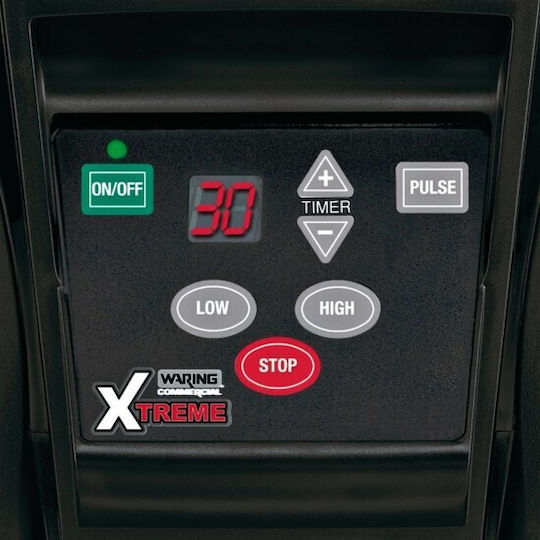 Waring MX1100XTPEE Blender Comercial Profesional 1.5kW Negru cu Memorie Internă A Cana 1.4lt 29.2x26x39.1cm