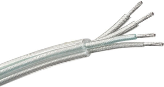 Cubalux H03VV-F Netzkabel mit Kabeleigenschaften 4x0.5mm² Tetrapolisch 100m
