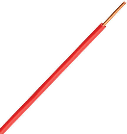 Elmark Netzkabel Typ NYA mit Kabeleigenschaften 1x0.75mm² in Gelbe Farbe 1m