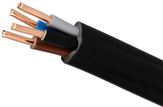 Elmark Καλώδιο Ρεύματος με Διατομή 4x2.5mm² 1m