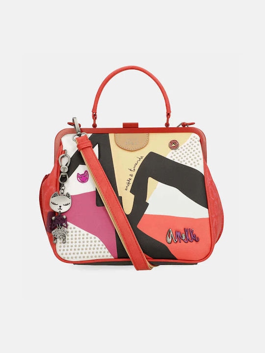 Damen Tasche Schulter Rot