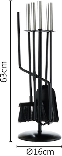 Set de Unelte pentru Șemineu Brown Olive Zogometal B09-1230