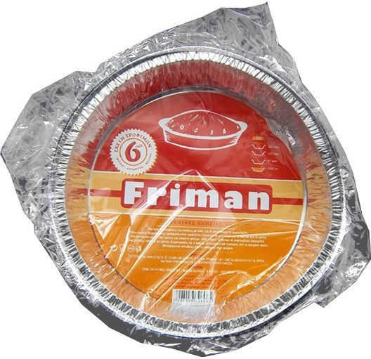 Friman Съд от Алуминий Кръгла (6бр)