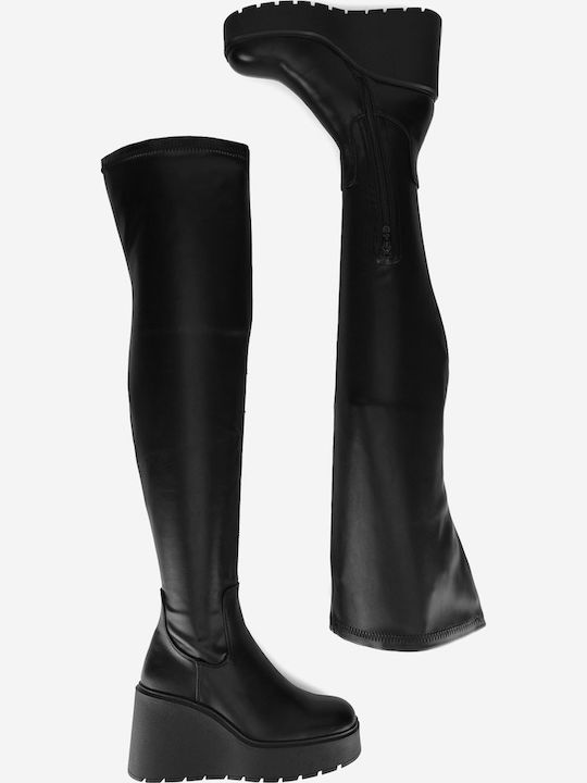 Damenstiefel Schwarz