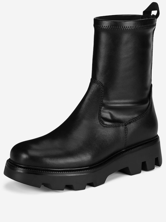 Stiefeletten Damen Schwarz