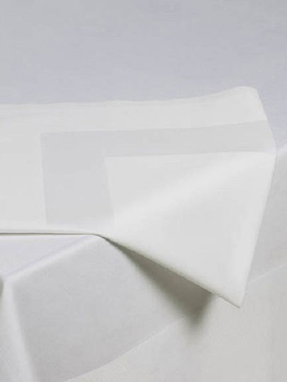Πετσέτα Φαγητού με Σχέδιο Λευκό 53x53cm