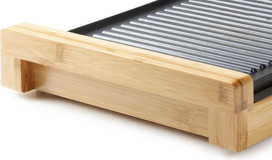 Domo Teppanyaki Grilling Plate with Adjustable Thermostat 2200W 50.5x25cm.