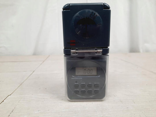 Brennenstuhl Digital Timer Socket Daily / Weekly with Random Programming Option Outdoor IP44