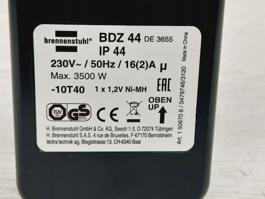Brennenstuhl Digital Timer Socket Daily / Weekly with Random Programming Option Outdoor IP44