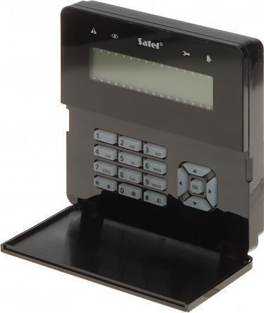 Satel Wireless Security Access-Control Keypad with Screen Black INT-KWRL2-B