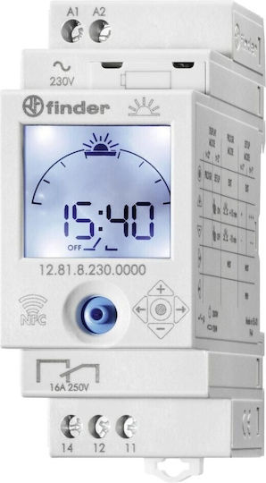 Finder Astronomical Digital Time Delay Relay with Standby