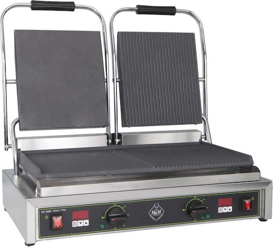 M&M equipment mit glatten Oberflächen aus mit geriffelten Oberflächen aus 2300W GC 2000 Smart