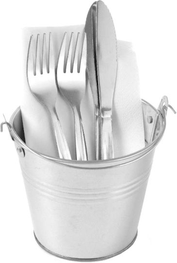 Hendi Bucket Serving Basket Metallic with Diameter 12cm and Height 11.5cm 1pcs