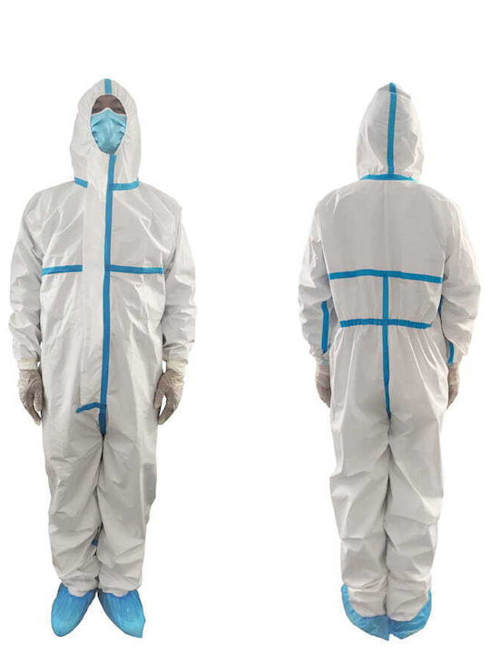 Tyvek Φόρμα Ολόσωμη Μιας Χρήσης Classic Plus Φόρμα Μιας Χρήσης Τύπου 4