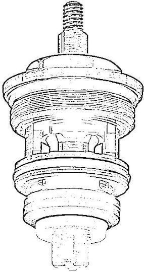 Grohe Button Mechanism Faucet Mechanism 46107000
