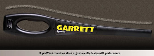 Garrett Superwand Ανιχνευτής Μετάλλων Χειρός με Αδιάβροχο Πηνίο