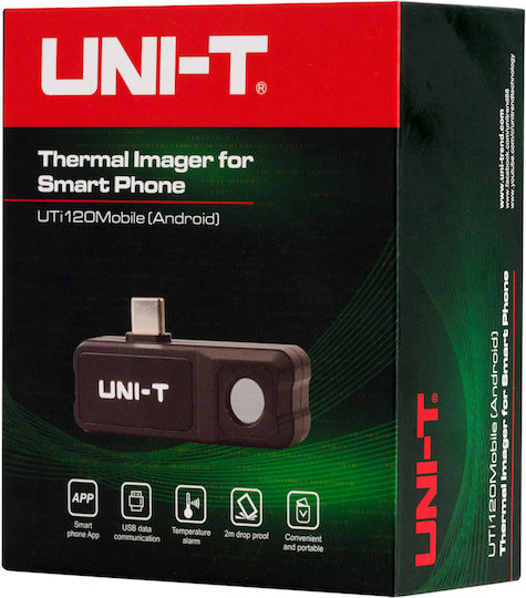 Uni-T MIE0473 Handheld Thermal Camera für Temperaturen bis 400°C für Mobilgeräte
