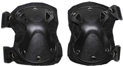 MFH Defence Knee Pads Black