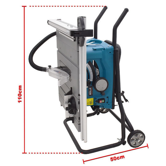Bulle Bench Saw 1800W, Cutting Disc Diameter 250mm & Cutting Speed 5000rpm 633077